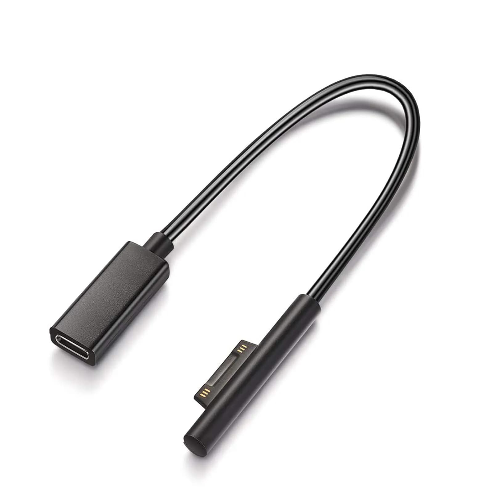 Sisyphy Surface Connect to USB-C Charging Cable 20cm (0.7ft) | Charge Surface Pro with USB-C PD Charger - main product image
