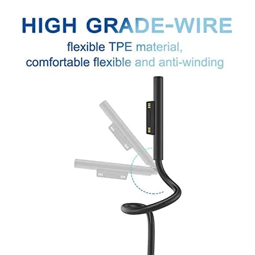 Sisyphy Surface Connect to USB-C Charging Cable 20cm (0.7ft) | Charge Surface Pro with USB-C PD Charger thumbnail 8