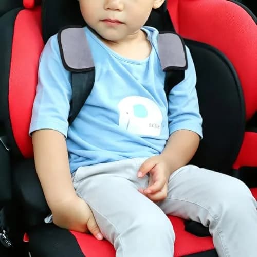Accmor Car Seat Strap Pads for Baby Kids | Soft Shoulder Covers for All Baby Car Seats, Stroller, Pushchair thumbnail 5