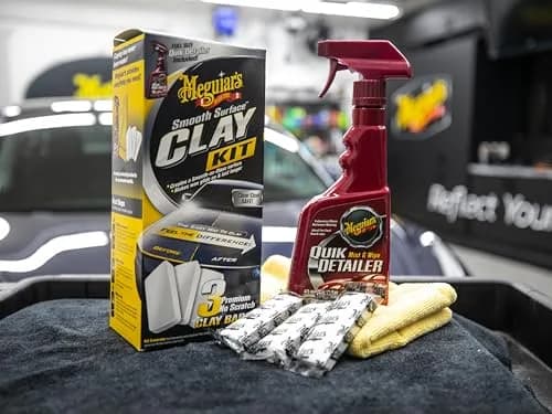 Meguiar's Smooth Surface Clay Kit | Car Paint Contaminant Removal & Glossy Finish (70-120 chars) thumbnail 4