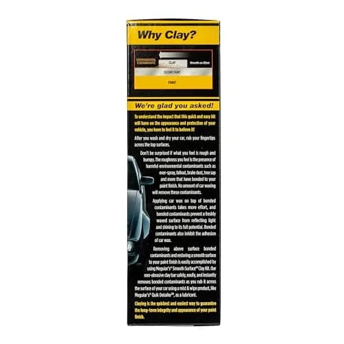 Meguiar's Smooth Surface Clay Kit | Car Paint Contaminant Removal & Glossy Finish (70-120 chars) thumbnail 2