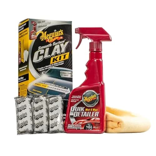Meguiar's Smooth Surface Clay Kit | Car Paint Contaminant Removal & Glossy Finish (70-120 chars) thumbnail 3