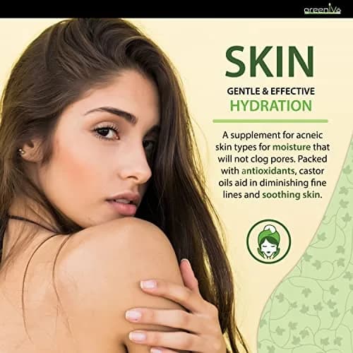 GreenIVe 100% Pure Cold-Pressed Castor Oil 120ml (4 Fl Oz) | For Hair Growth, Eyelashes, Eyebrows, Skin Moisturizer thumbnail 8