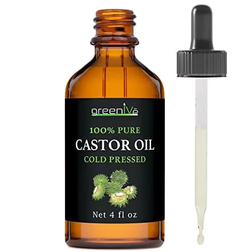 GreenIVe 100% Pure Cold-Pressed Castor Oil 120ml (4 Fl Oz) | For Hair Growth, Eyelashes, Eyebrows, Skin Moisturizer thumbnail 2