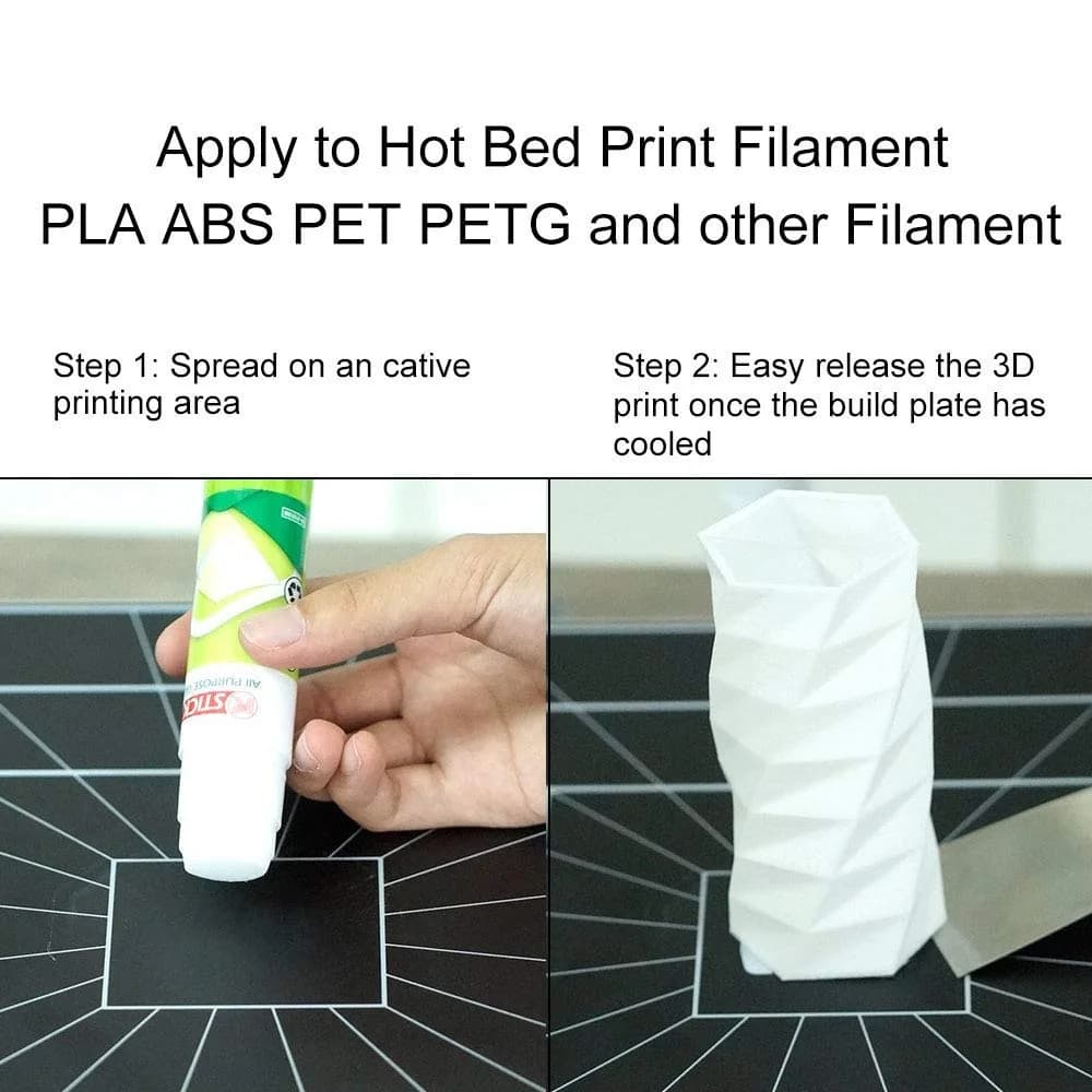 ACEIRMC 3D Printer Glue Stick 60ml (2.11 Fl Oz) | Non-Toxic, Washable, Pack of 3 - view 5