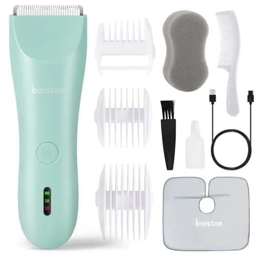 Baistom Baby Hair Clippers 0–12Y | Quiet Cordless Waterproof Haircut Kit thumbnail 1