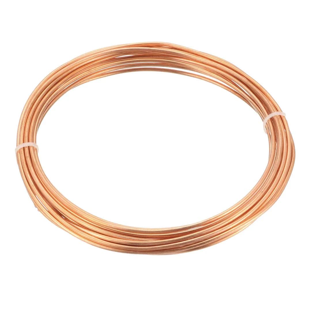 uxcell Soft Coil Copper Refrigeration Tubing 2.27 kg (5 lb) | 5mm OD x 4mm ID x 2m (6.5 Ft) for HVAC — 5/64 Inch