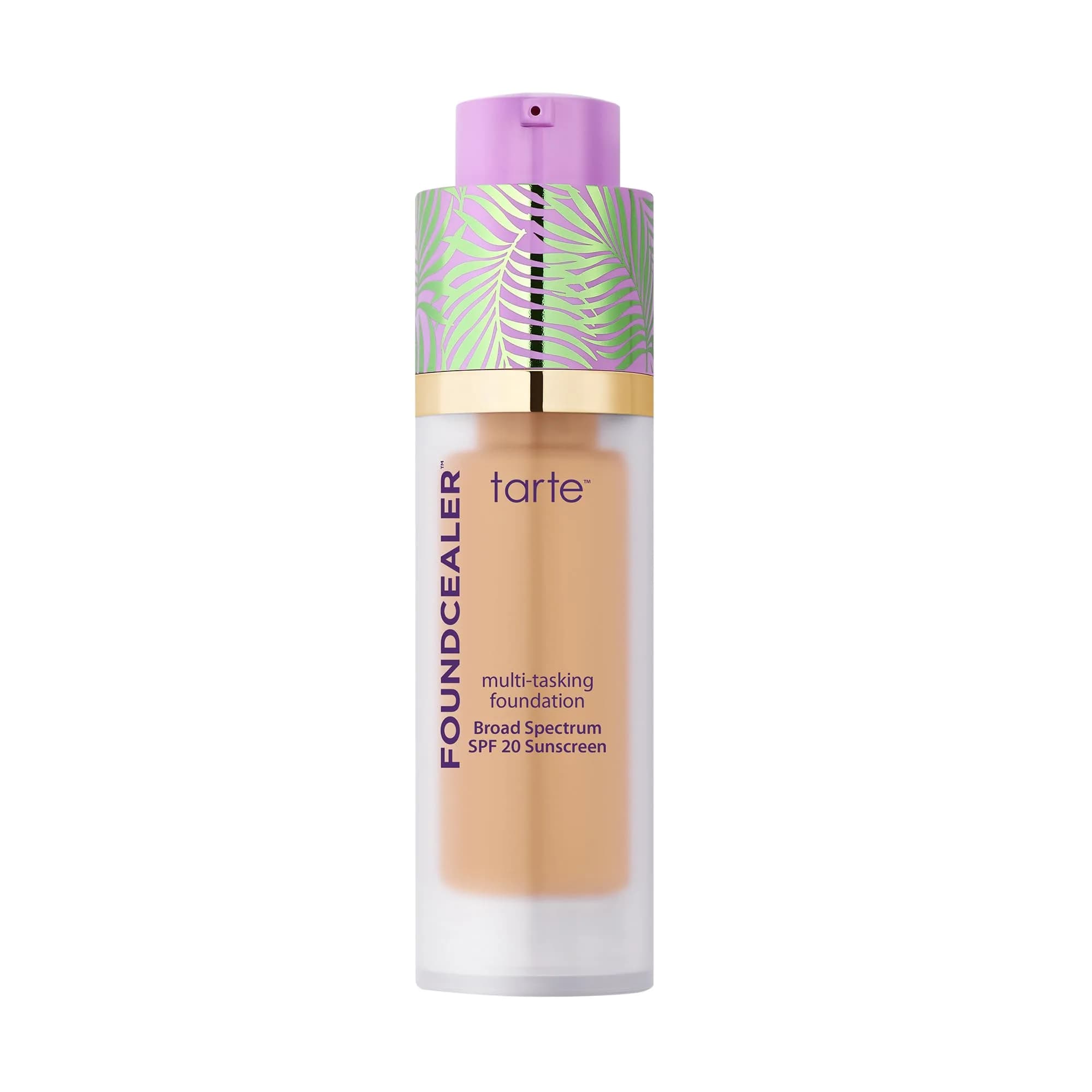 tarte babassu foundcealer dewy foundation SPF 20 | Medium Coverage, Vegan, Cruelty-Free, 27S light-medium sand — 27S light-medium sand
