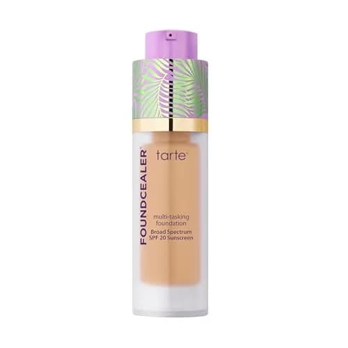 tarte babassu foundcealer dewy foundation SPF 20 | Medium Coverage, Vegan, Cruelty-Free, 27S light-medium sand thumbnail 1