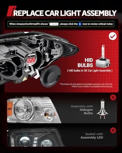 Torchbeam D3S HID Headlight Bulbs 6000K Cool White 35W 3800 Lumens Pack of 2 | Direct HID Assembly Replacement thumbnail 5