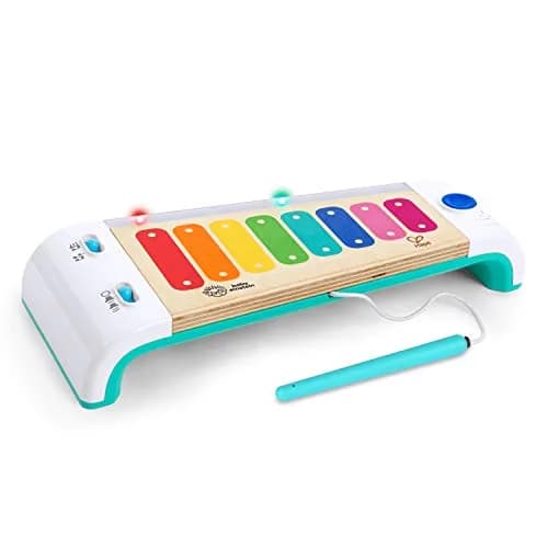 Baby Einstein Magic Touch Xylophone Wooden Musical Toy with Lights, 8 Keys, 12+ Months | Real Instrument Sounds thumbnail 4