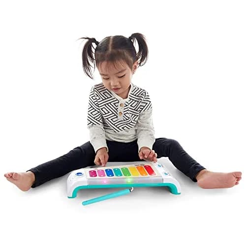 Baby Einstein Magic Touch Xylophone Wooden Musical Toy with Lights, 8 Keys, 12+ Months | Real Instrument Sounds thumbnail 7