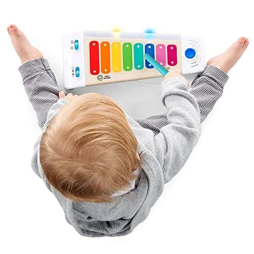 Baby Einstein Magic Touch Xylophone Wooden Musical Toy with Lights, 8 Keys, 12+ Months | Real Instrument Sounds thumbnail 8