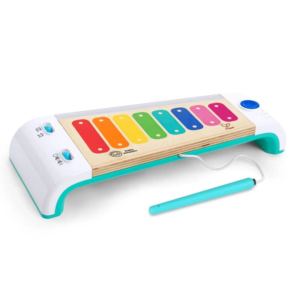 Baby Einstein Magic Touch Xylophone Wooden Musical Toy with Lights, 8 Keys, 12+ Months | Real Instrument Sounds - view 2