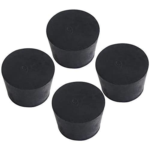 Enjoyist Rubber Stopper Size #9 45mm x 37mm x 30mm | Large Solid Rubber Lab Plug thumbnail 1