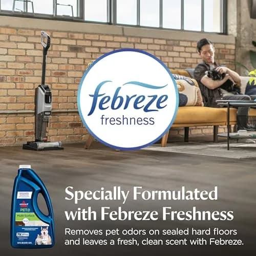Bissell Multi-Surface Pet Formula with Febreze Freshness 1800ml (64 Fl Oz) | Cleans Tough Pet Messes & Odors thumbnail 4
