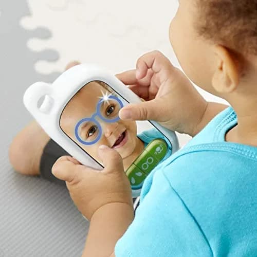 Skip Hop Baby Phone Toy: Explore & More Cell Phone Selfie | Mirrored, Light-up Face Filters, Sound Effects thumbnail 5