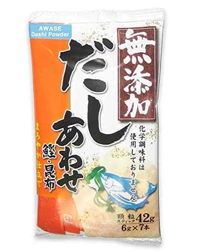 Shimaya Awase Dashi Powder (Bonito & Kelp Soup Stock) 1.48 oz | Umami Japanese Soup Base with English Instructions thumbnail 1