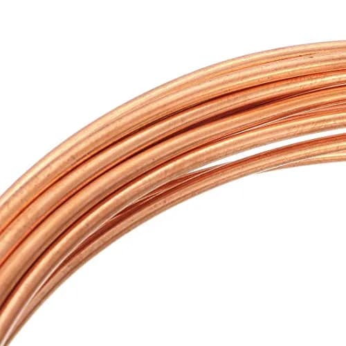 uxcell Soft Coil Copper Refrigeration Tubing 2.27 kg (5 lb) | 5mm OD x 4mm ID x 2m (6.5 Ft) for HVAC thumbnail 3