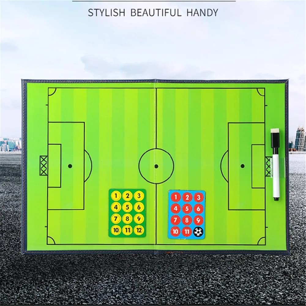 Pure Vie Portable Magnetic Soccer Coaching Board Football Tactics Clipboard 42cm x 28cm | Strategy Tool for Coaches - view 8