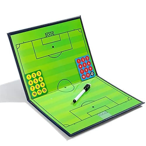 Pure Vie Portable Magnetic Soccer Coaching Board Football Tactics Clipboard 42cm x 28cm | Strategy Tool for Coaches thumbnail 2