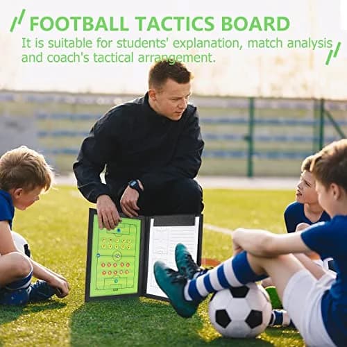 Pure Vie Portable Magnetic Soccer Coaching Board Football Tactics Clipboard 49cm x 32cm | Strategy Tool for Coaches thumbnail 6