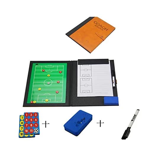 Pure Vie Portable Magnetic Soccer Coaching Board Football Tactics Clipboard 49cm x 32cm | Strategy Tool for Coaches thumbnail 8