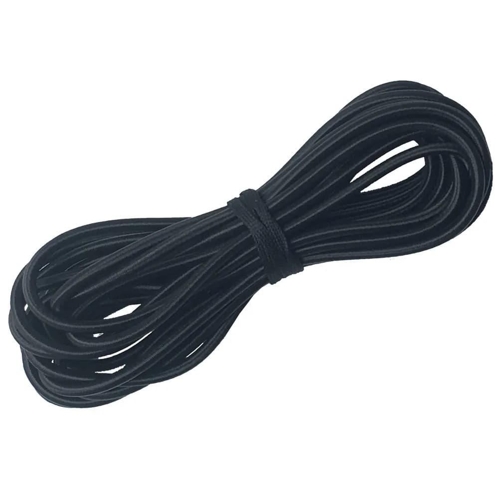 Huouo 1/8" x 10' Bungee Shock Cord | UV-Resistant Elastic Nylon Rope for Kayak & Tie-Downs