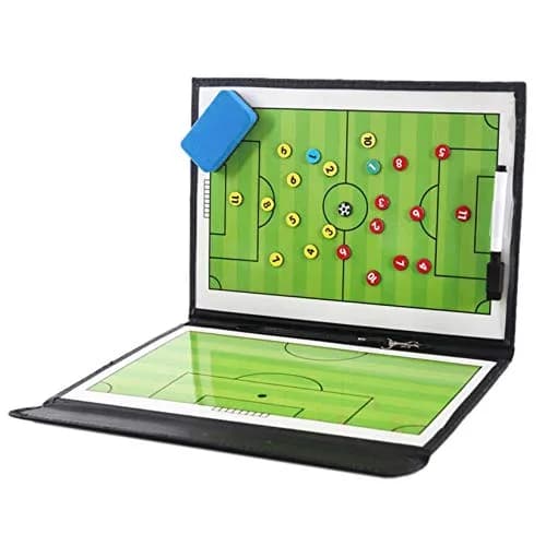 Pure Vie Portable Magnetic Soccer Coaching Board 53x31cm (20.86''x12.20'') | Tactics Clipboard for Strategy & Training thumbnail 1