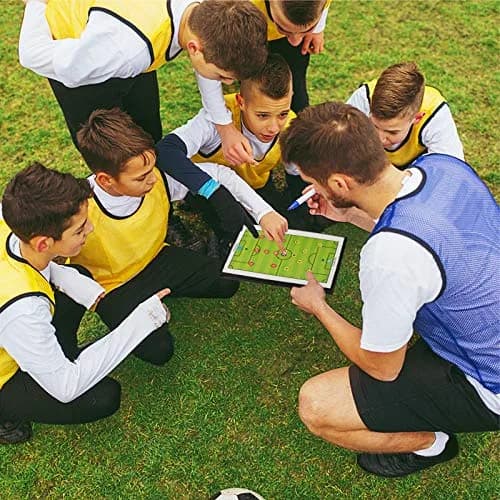 Pure Vie Portable Magnetic Soccer Coaching Board 53x31cm (20.86''x12.20'') | Tactics Clipboard for Strategy & Training thumbnail 7
