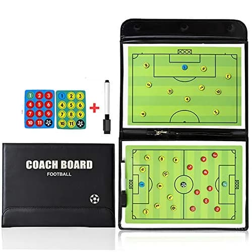 Pure Vie Portable Magnetic Soccer Coaching Board 53x31cm (20.86''x12.20'') | Tactics Clipboard for Strategy & Training thumbnail 2