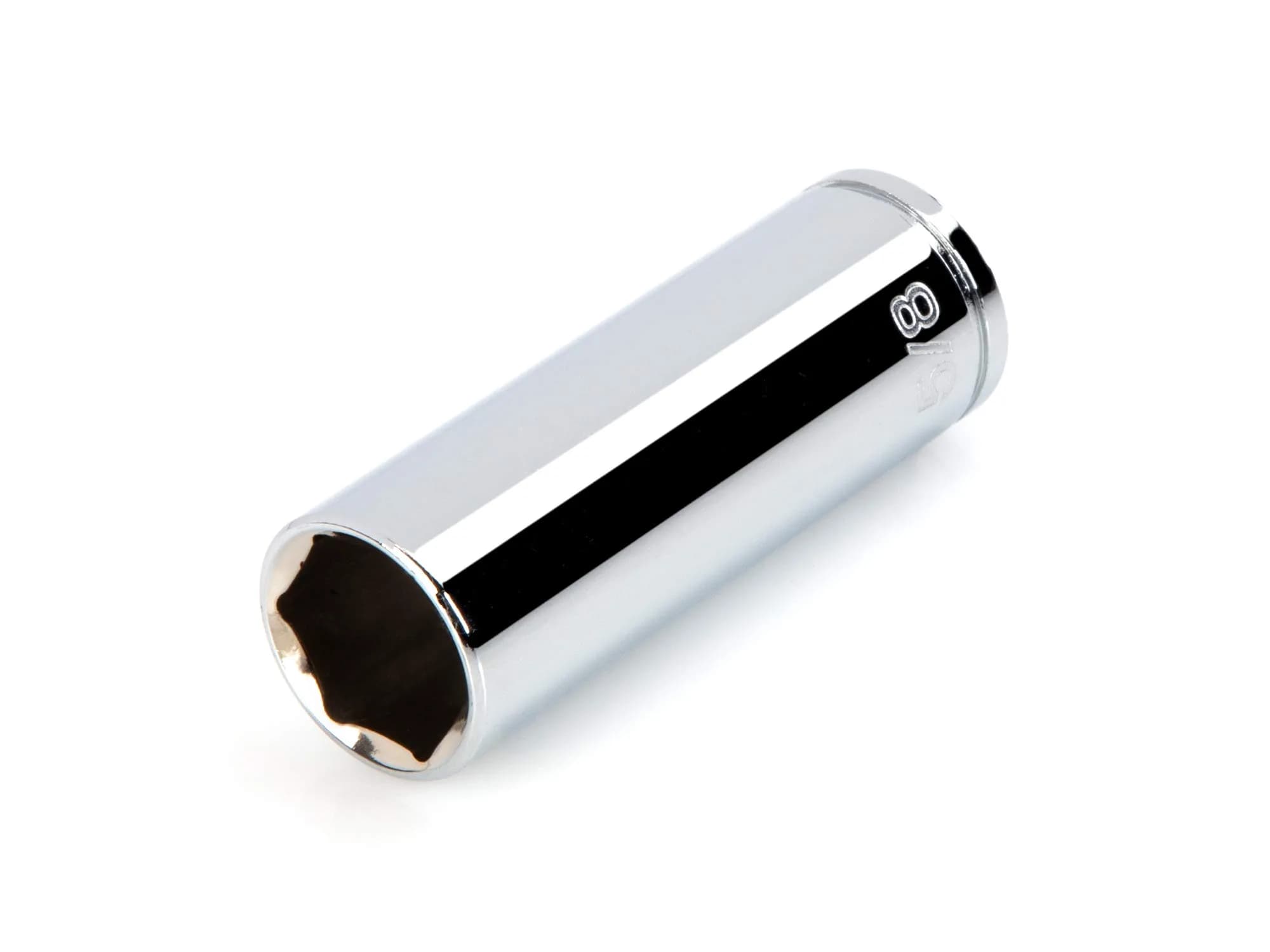 TEKTON 3/8 Inch Drive x 5/8 Inch 6-Point Socket | Chrome Plated Steel, Deep, Durable (70-120 chars)