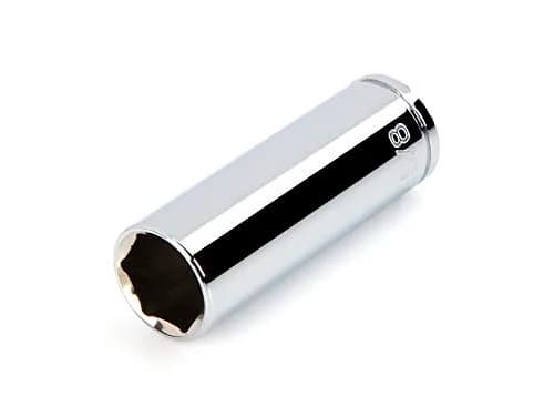 TEKTON 3/8 Inch Drive x 5/8 Inch 6-Point Socket | Chrome Plated Steel, Deep, Durable (70-120 chars) thumbnail 1