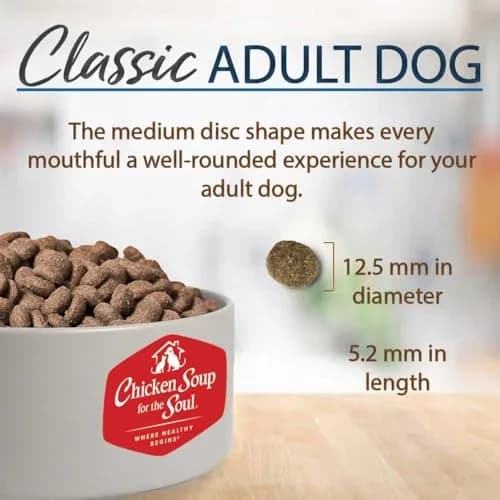 Chicken Soup for the Soul Natural Premium Adult Dry Dog Food, 4.5lb | Real Meat First Ingredient, Supports Gut & Immune Health thumbnail 7