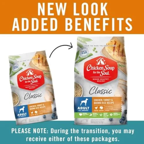 Chicken Soup for the Soul Natural Premium Adult Dry Dog Food, 4.5lb | Real Meat First Ingredient, Supports Gut & Immune Health thumbnail 2