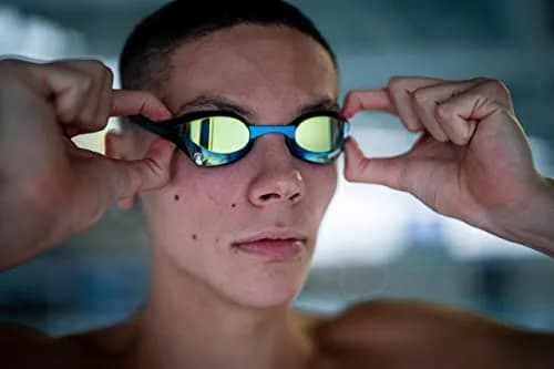 ARENA Cobra Ultra Swipe Racing Swim Goggles | Yellow Copper/White, Polycarbonate, Anti-Fog thumbnail 8