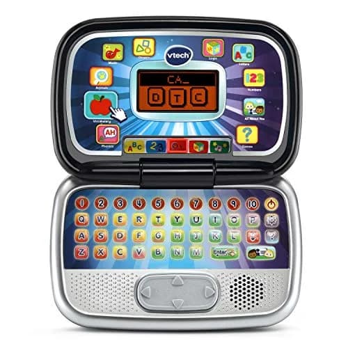 VTech Play Smart Preschool Laptop, Black | 26-Letter Keyboard & 30 Activities for Ages 3-6 thumbnail 3