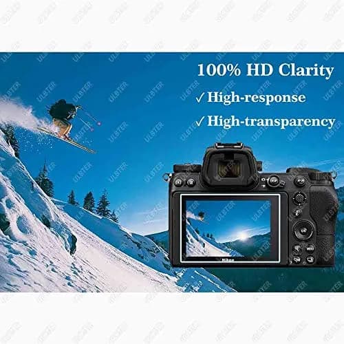 ULBTER Screen Protector for Nikon Z6 Z7 Z6II Z7II Z 7 Z 6 | 9H Tempered Glass, 2+2 Pack thumbnail 6