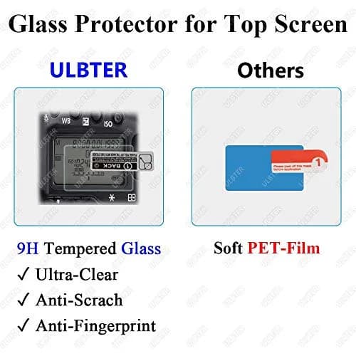 ULBTER Screen Protector for Nikon Z6 Z7 Z6II Z7II Z 7 Z 6 | 9H Tempered Glass, 2+2 Pack thumbnail 2