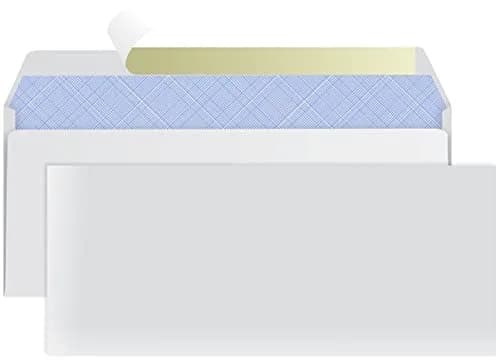 Splendoress Self Seal Envelopes #10 Size (4-1/8 x 9-1/2 Inches) | 100 Pack Business Mailing Security Peel and Seal thumbnail 6