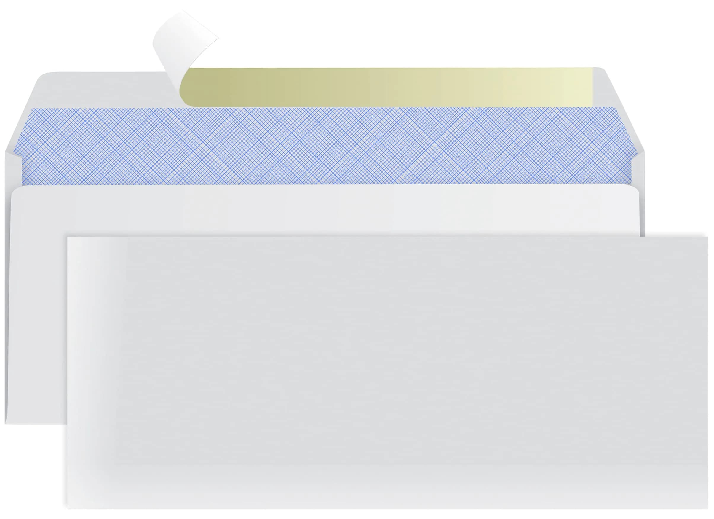 Splendoress Self Seal Envelopes #10 Size (4-1/8 x 9-1/2 Inches) | 100 Pack Business Mailing Security Peel and Seal - view 7