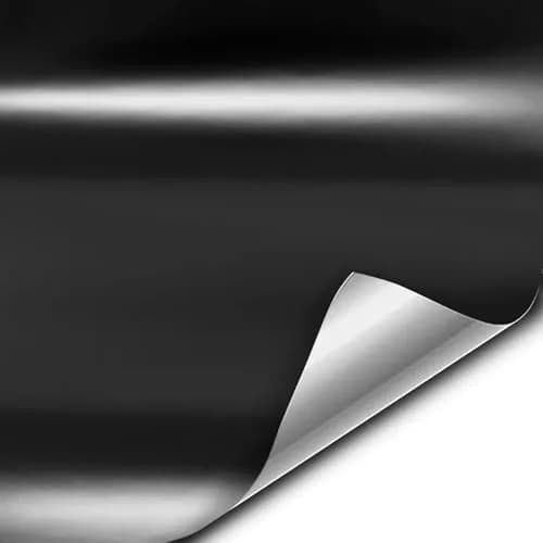 VViViD+ Satin Black Premium Adhesive Vinyl Wrap Film 30cm x 152cm (1ft x 5ft) | Bubble-Free Air-Release Car Wrap thumbnail 1