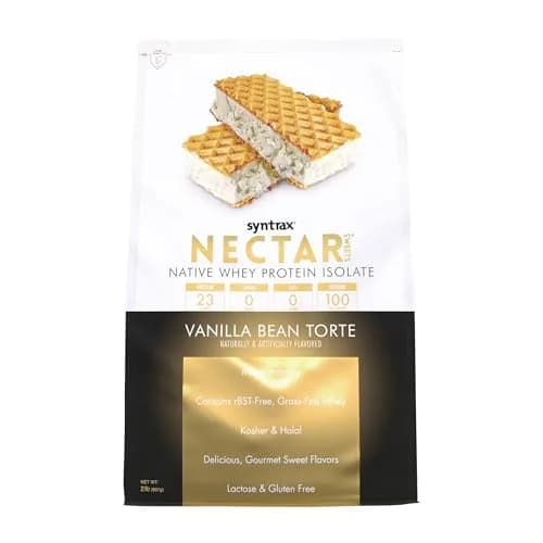 Syntrax Nectar Sweets Vanilla Bean Torte 2 lb | Gourmet Whey Isolate Protein for Muscle Recovery thumbnail 1