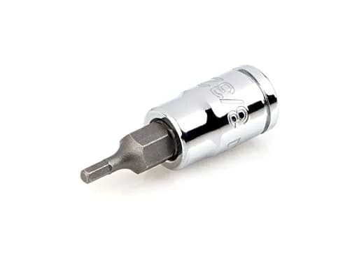 TEKTON 1/4 Inch Drive x 3/32 Inch Hex Bit Socket | Precise, Chrome-Plated, S2 Steel (70-120 chars) thumbnail 1