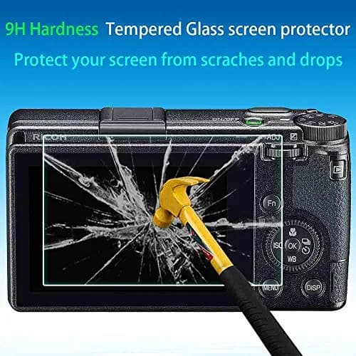 ULBTER Tempered Glass Screen Protector for Ricoh GR III / GR IIIx (3 Pack) | 9H Hardness, 99.99% HD Clarity thumbnail 4