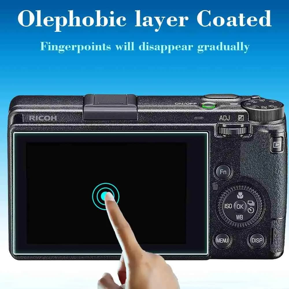 ULBTER Tempered Glass Screen Protector for Ricoh GR III / GR IIIx (3 Pack) | 9H Hardness, 99.99% HD Clarity - view 5