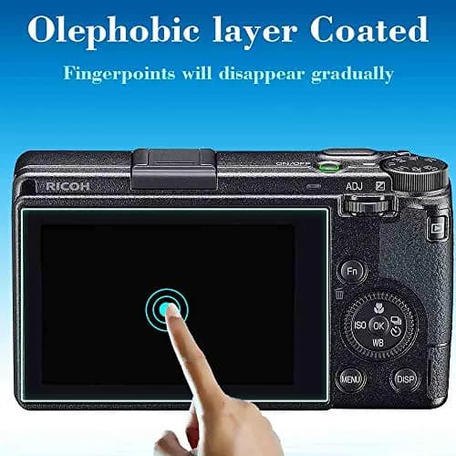 ULBTER Tempered Glass Screen Protector for Ricoh GR III / GR IIIx (3 Pack) | 9H Hardness, 99.99% HD Clarity thumbnail 5