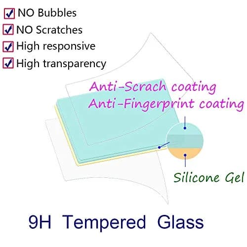 ULBTER Tempered Glass Screen Protector for Ricoh GR III / GR IIIx (3 Pack) | 9H Hardness, 99.99% HD Clarity thumbnail 2