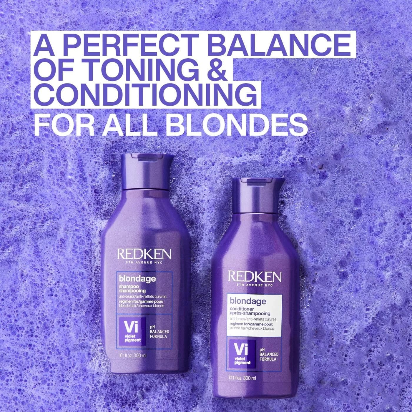 Redken Color Extend Blondage Toning Conditioner 30ml (1 Fl Oz) | Tones Blonde Hair - view 6