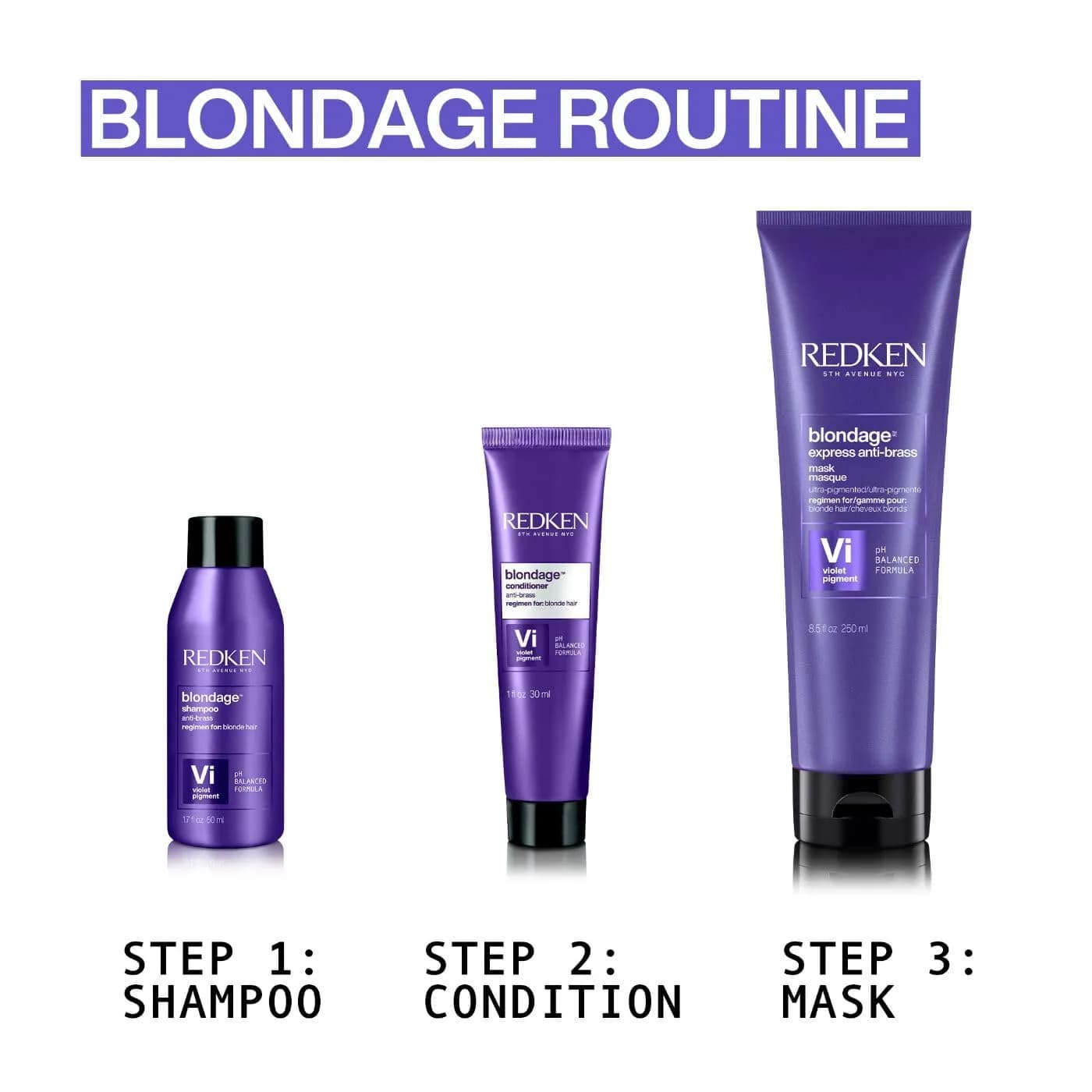 Redken Color Extend Blondage Toning Conditioner 30ml (1 Fl Oz) | Tones Blonde Hair - view 9